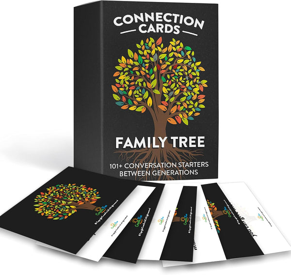 101 Family Tree Conversation Cards for Meaningful Memories & Deeper Connection
