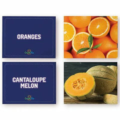 Food Flash Cards by CreateFun | 50 Vocabulary Picture Cards | for Parents, Teachers, Speech Therapy & ESL Teaching Materials